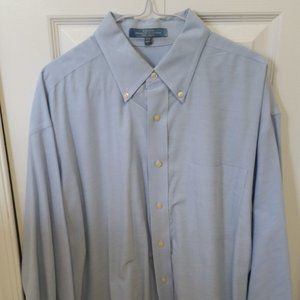 Lanesboro Men's Large Light-Blue LS Shirt